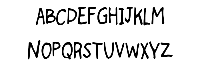 TravelingThrough Font LOWERCASE