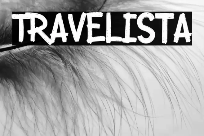 Travelista Font examples