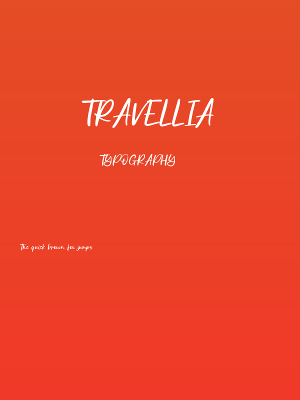 Travellia Poster