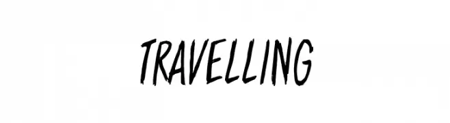 Travelling  Fuentes Gratis Descargar