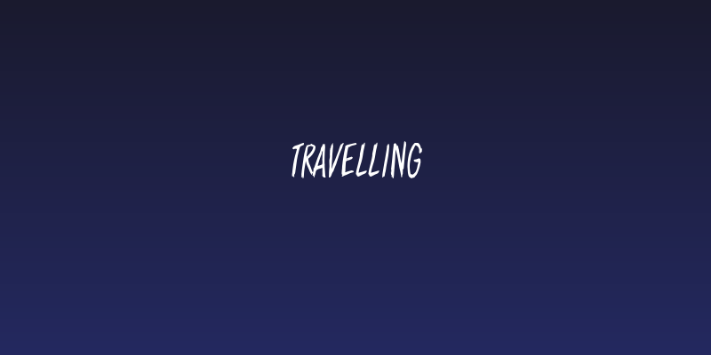 Travelling Social Header