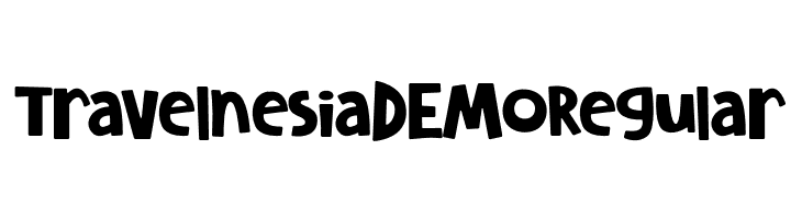 TravelnesiaDEMORegular Font