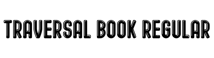 Traversal Book Regular  नि: शुल्क फ़ॉन्ट्स डाउनलोड