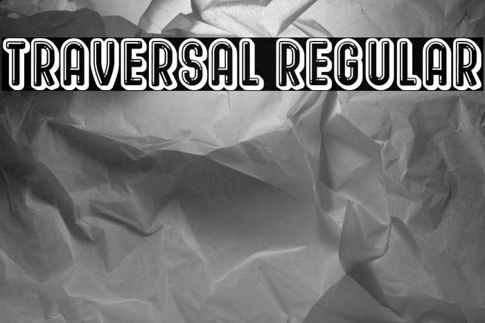 Traversal Regular Example 1