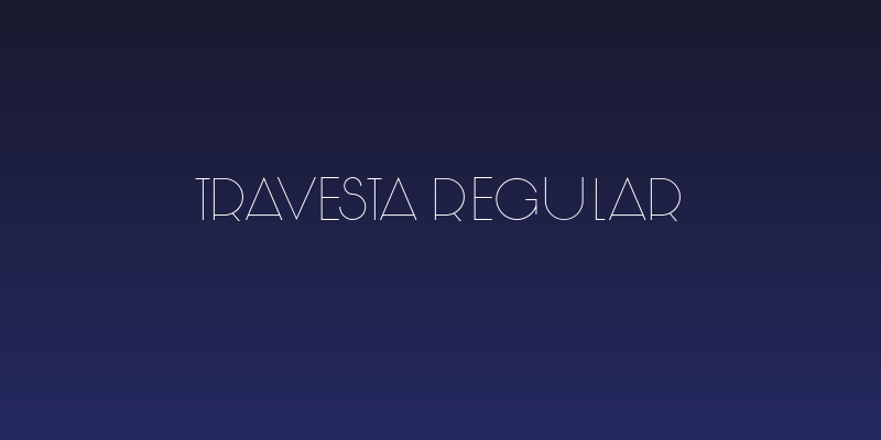 Travesta Regular Social Header