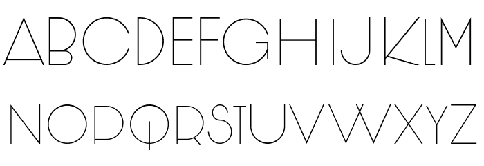 Travesta Regular Font LOWERCASE