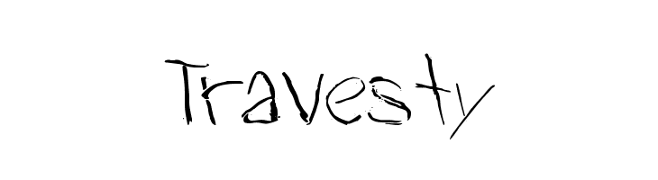 Travesty  Скачать бесплатные шрифты