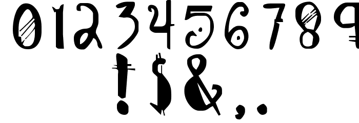 Traviata Normal Font OTHER CHARS