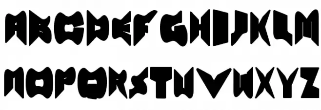 Travine Schriftart Groß