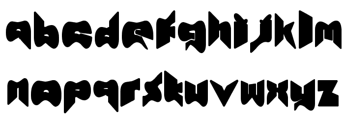 Travine Font LOWERCASE