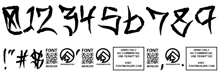 Travis County Regular Font OTHER CHARS