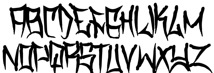 Travis County Regular 字体 大写