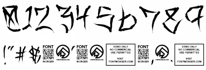 Travis County  Thin Font OTHER CHARS