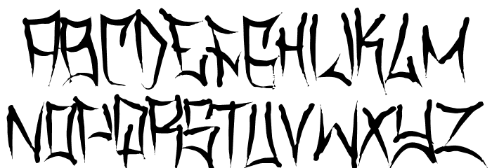 Travis County Thin 字体 大写