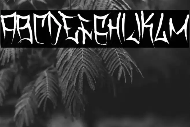 Travis County  Thin Font examples