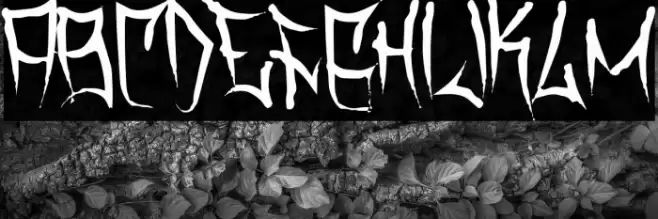 Travis County  Thin Font examples