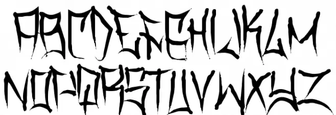 Travis County  Thin Schriftart Groß