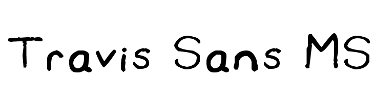 Travis Sans MS Font
