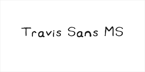 Travis Sans MS Logo