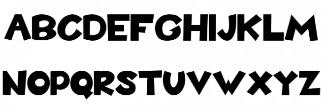 Travis Zone Schriftart Groß