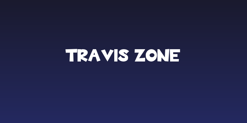 Travis Zone Social Header