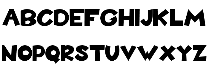 Travis Zone Font LOWERCASE