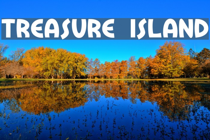 Treasure Island Font examples