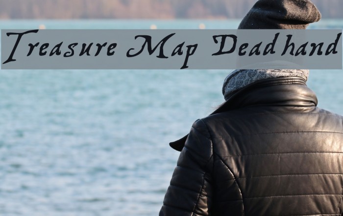Treasure Map Deadhand Font examples