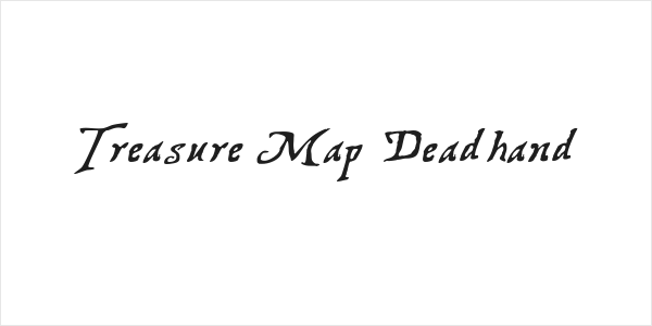 Treasure Map Deadhand Logo