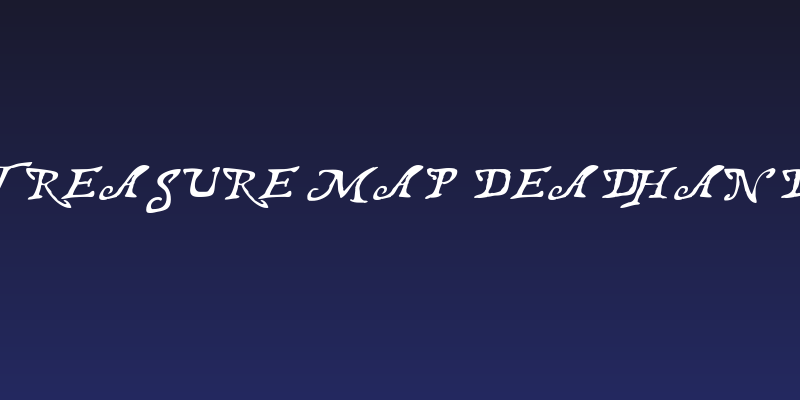 Treasure Map Deadhand Social Header