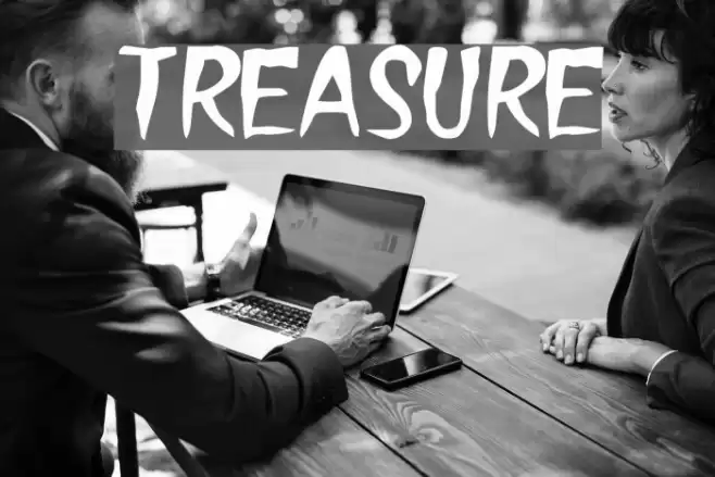 Treasure Font examples