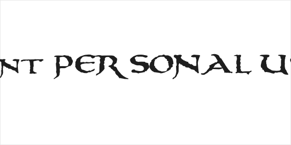 Treasurehunt PERSONAL USE Regular Logo