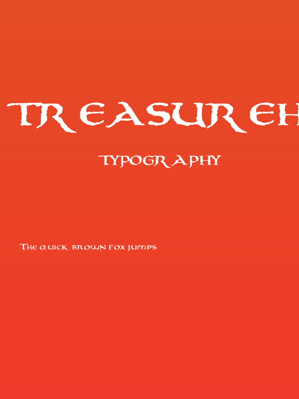 Treasurehunt PERSONAL USE Regular Poster