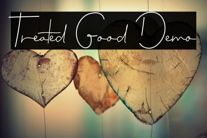 Treated Good Demo Example 2
