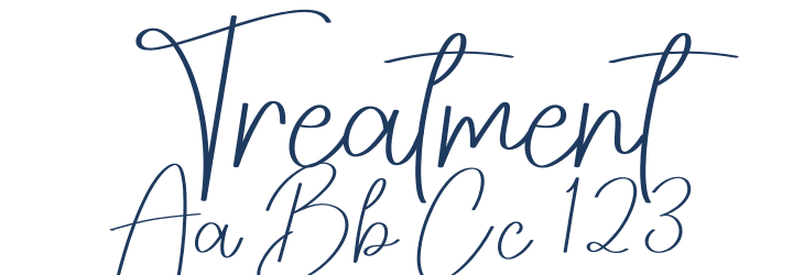 Treatment Font Preview
