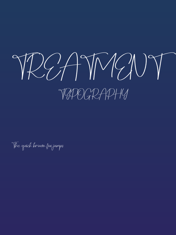 Treatment Poster