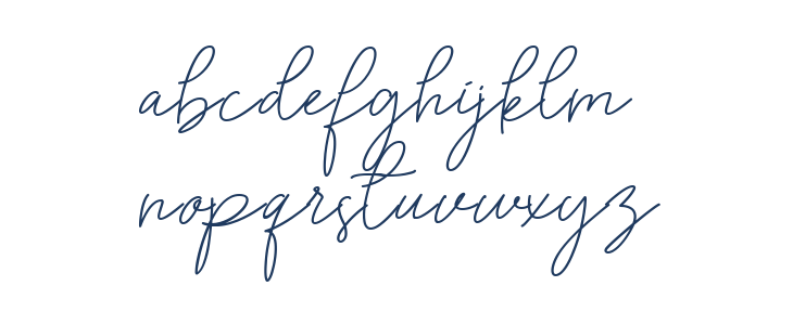 Tree Cheska Regular Lowercase