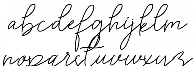 Tree Cheska Regular Schriftart Kleinbuchstaben