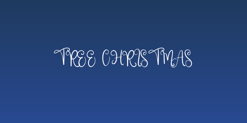 Tree Christmas Social Header