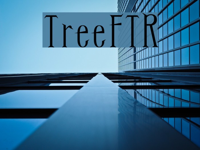 TreeFTR Font examples