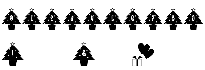TreeFont Font OTHER CHARS