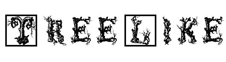 TreeLike Font