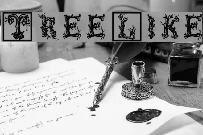 TreeLike Font examples