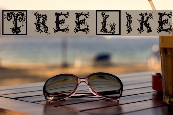TreeLike Font examples