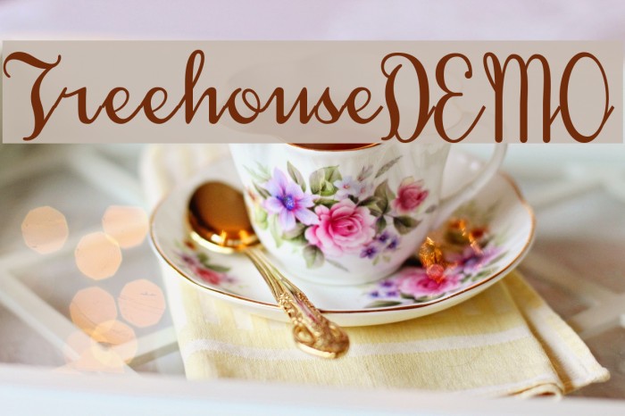 TreehouseDEMO Font examples