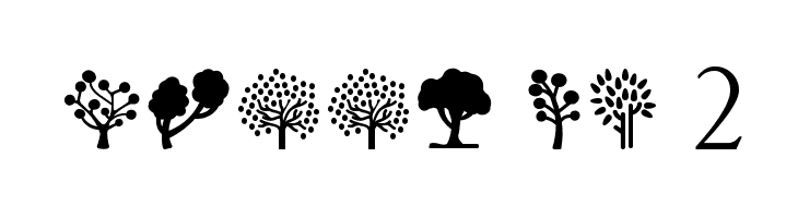 Trees Go 2  font caratteri gratis