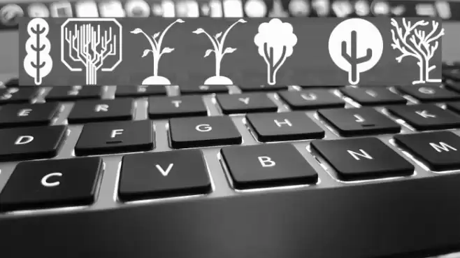 Trees Go Font examples