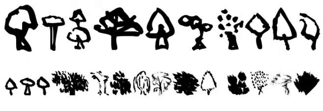 TreesAndCo Font OTHER CHARS