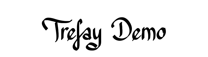 Trefay Demo  नि: शुल्क फ़ॉन्ट्स डाउनलोड