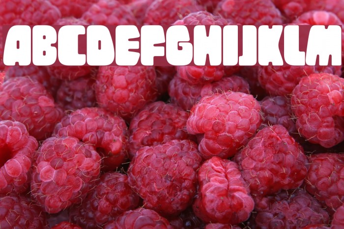 Tregger Font examples